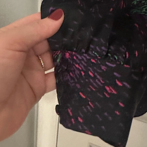 Multicolor Women's Silk Blouse - Picture 6 of 6